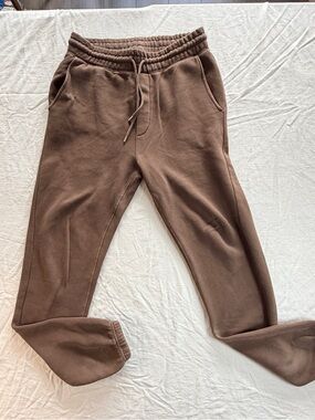 WAO Men's Brown Sweatpants - Medium
